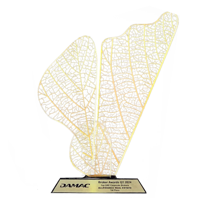 Damac Broker Awards Q1 2024 Top UAE Corporate Broker 1st place